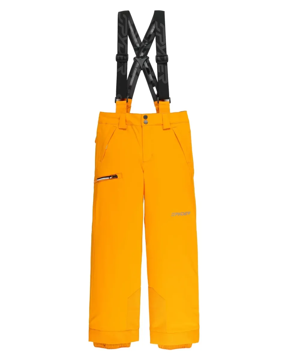 Spyder Propulsion skibukse gutt Orange Pop vanntett 10K