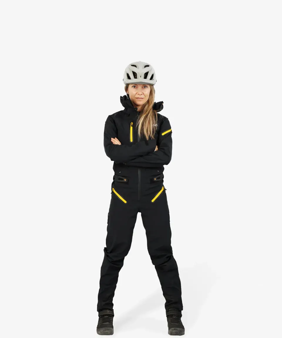 dirtlej core edition v4.0 sykkeldress dame black honey