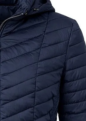 Danwear Windfield Katja hybridjakke navy lett