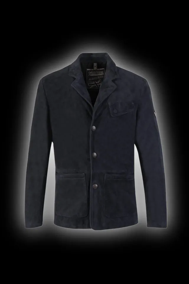 Matchless Ian Blazer semskjakke navy herre skreddersydd