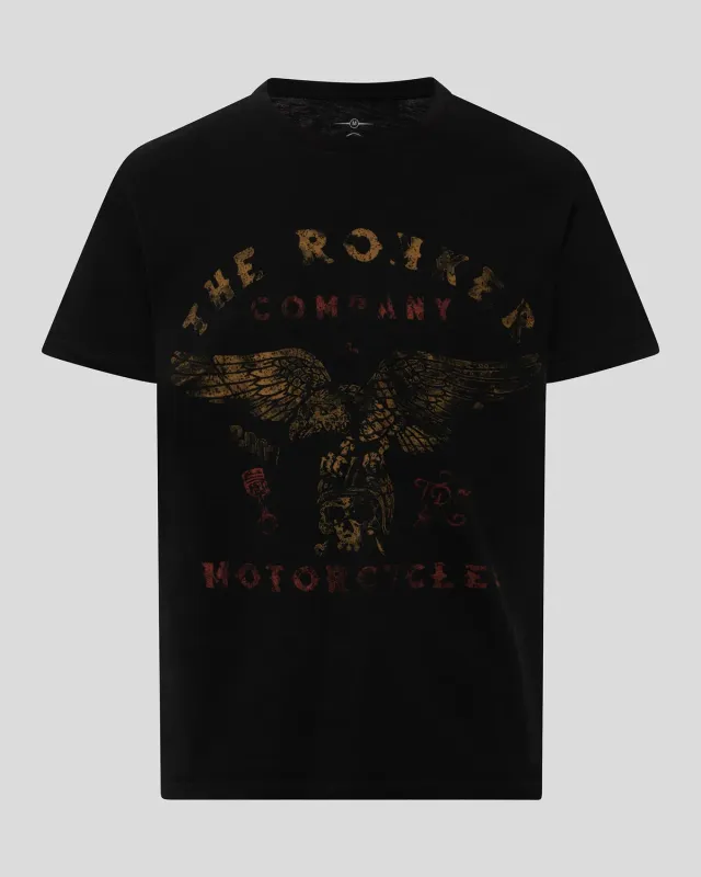 Rokker Loose Head T-skjorte svart flammegarn