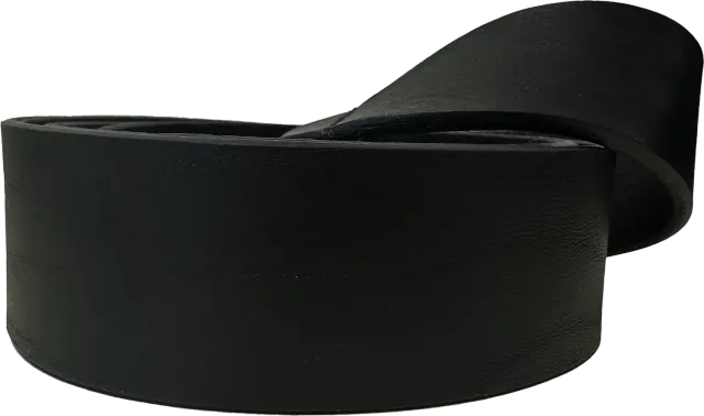 Rokker Lederriemen Black belte 100 cm skinn