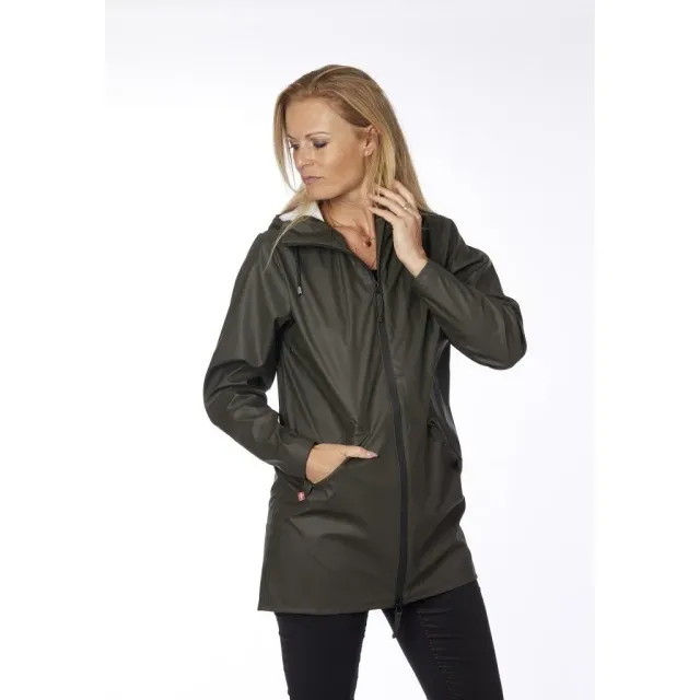 Danwear Lietha regnjakke Hunter green 5000mm