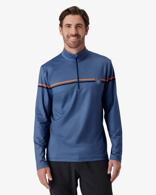 Spyder Legacy half-zip genser herre Indigo vindtett